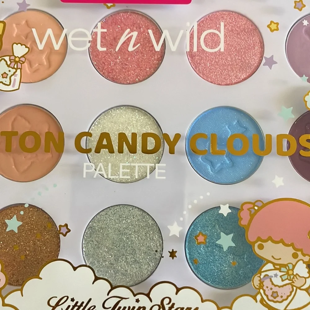 Wet n Wild Little Twin Stars Cotton Candy Clouds Artistry Palette - Picture 3 of 7